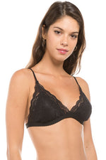 Willow Bralette Black - Lilac&Lemon