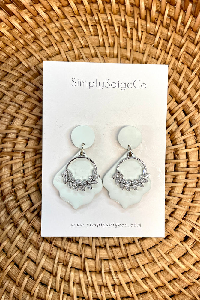 Simply Saige Camille Earrings - Lilac&Lemon
