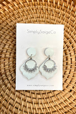 Simply Saige Camille Earrings - Lilac&Lemon