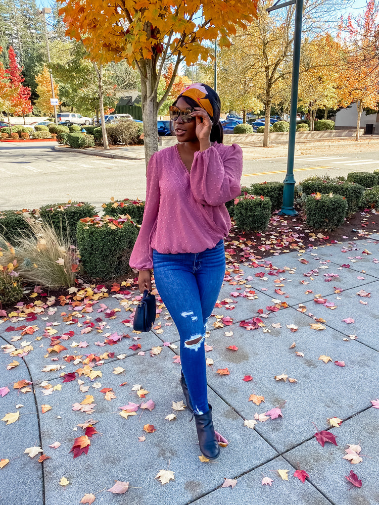 Eunina Bella Medium Wash Distressed Skinny Jeans - Lilac&Lemon