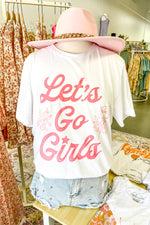 Lets Go Girls Graphic Tee - Lilac&Lemon