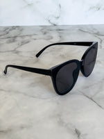 Black Cat Eye Sunglasses - Lilac&Lemon