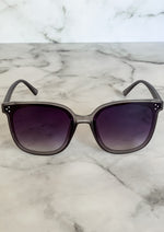 Grey Wayfarer Sunglasses - Lilac&Lemon