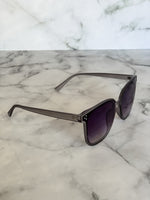 Grey Wayfarer Sunglasses - Lilac&Lemon