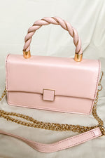Poppy Twist Handle Bag Pink - Lilac&Lemon