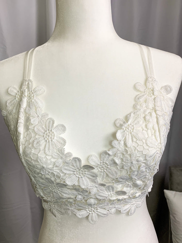 Floral Bralette - Lilac&Lemon