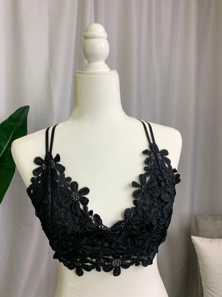 Floral Bralette - Lilac&Lemon