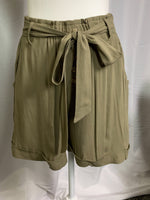 Tie Waist Safari Shorts - Lilac&Lemon