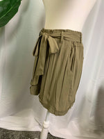 Tie Waist Safari Shorts - Lilac&Lemon