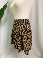 Leopard Print Swing Shorts - Lilac&Lemon
