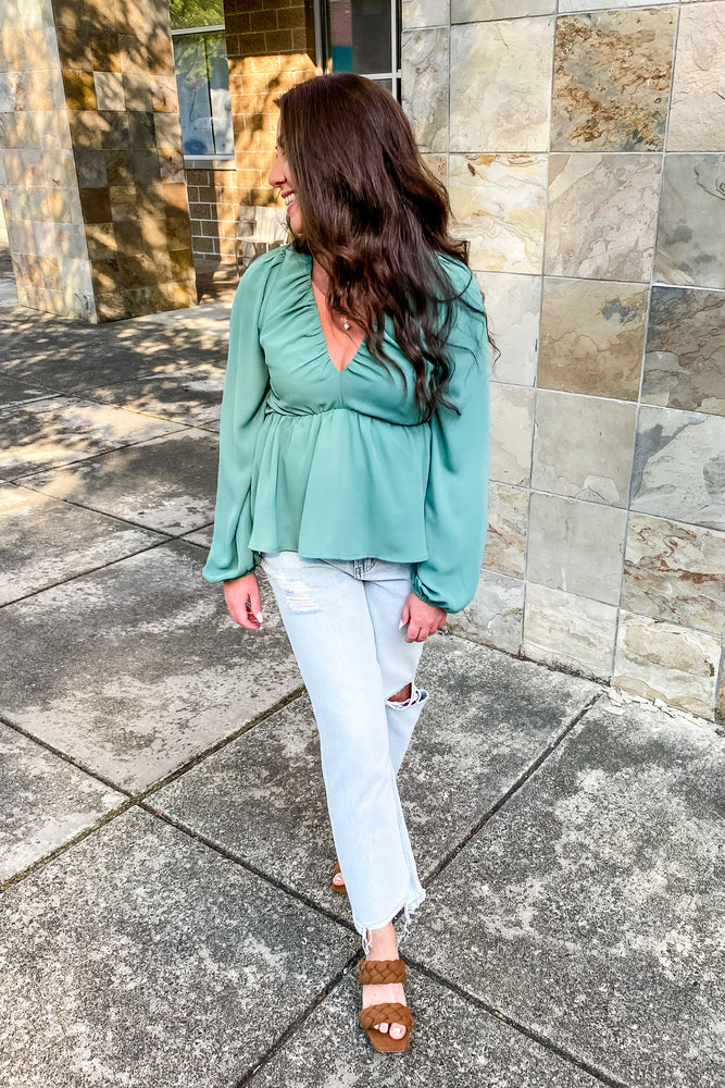Anastasia Peplum Blouse
