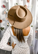 Olivia Fedora Taupe