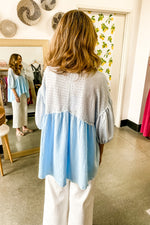 Lina Babydoll Top - Lilac&Lemon