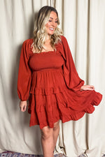Matilda Ruffle Dress - Lilac&Lemon