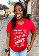 Spread Christmas Cheer Graphic Tee