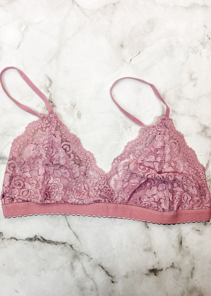 Willow Bralette Rose - Lilac&Lemon
