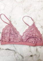 Willow Bralette Rose - Lilac&Lemon