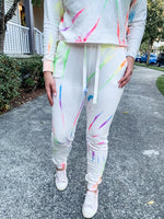 Neon Tie Dye Joggers