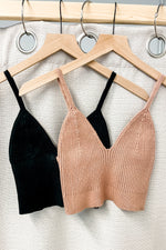 Ribbed Bralette Blush - Lilac&Lemon