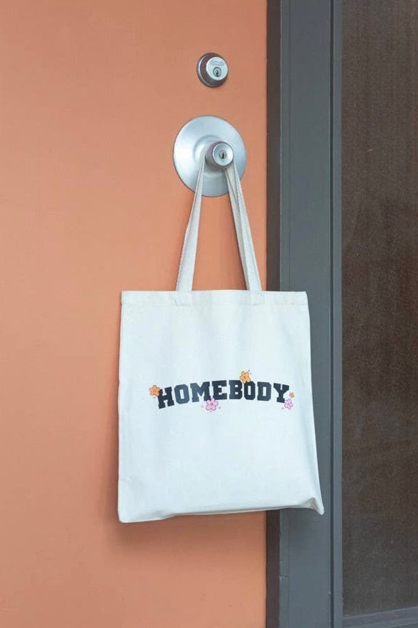 Homebody Tote Bag - Lilac&Lemon