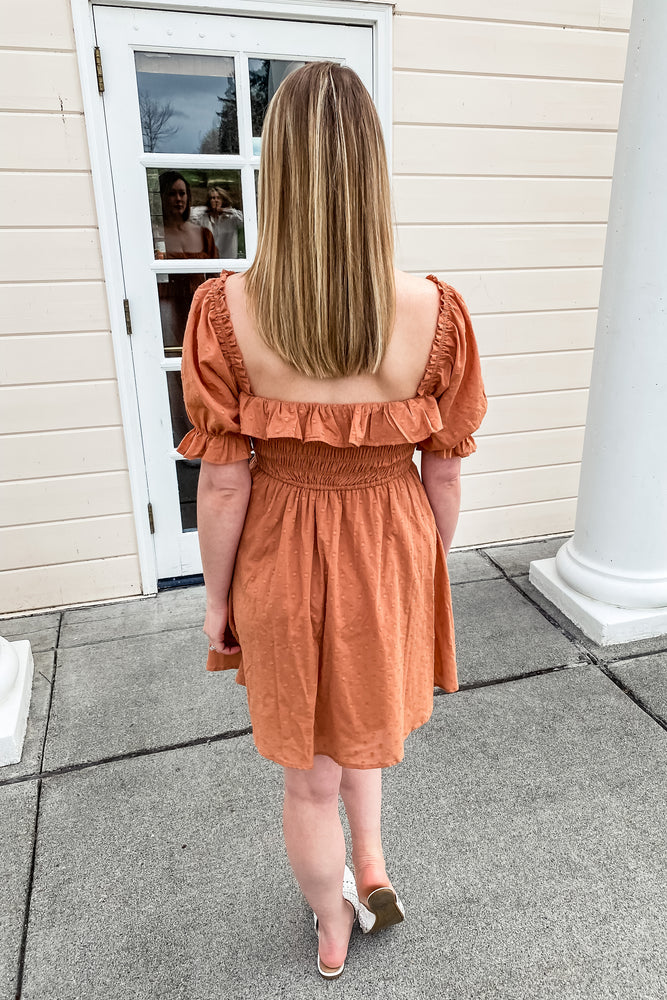 Genevieve Smocked Mini Dress - Lilac&Lemon