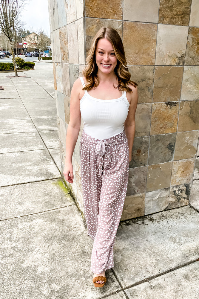 Reese White Cropped Cami - Lilac&Lemon